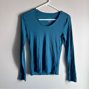 Teal Long Sleeve Top